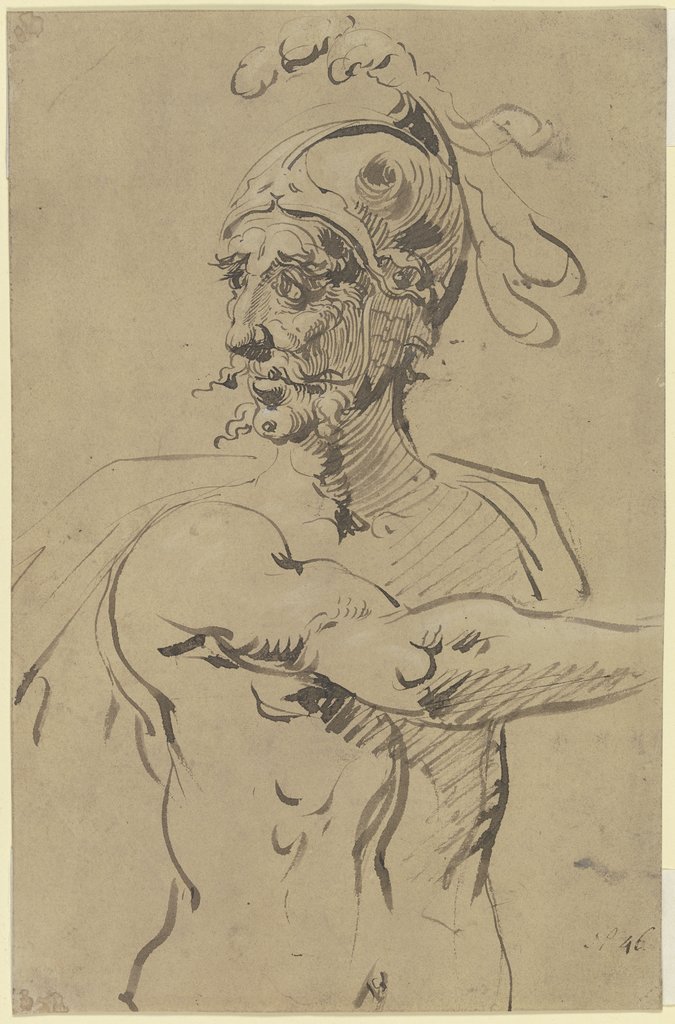 Krieger in Halbfigur, Jacques de Gheyn II;   ?