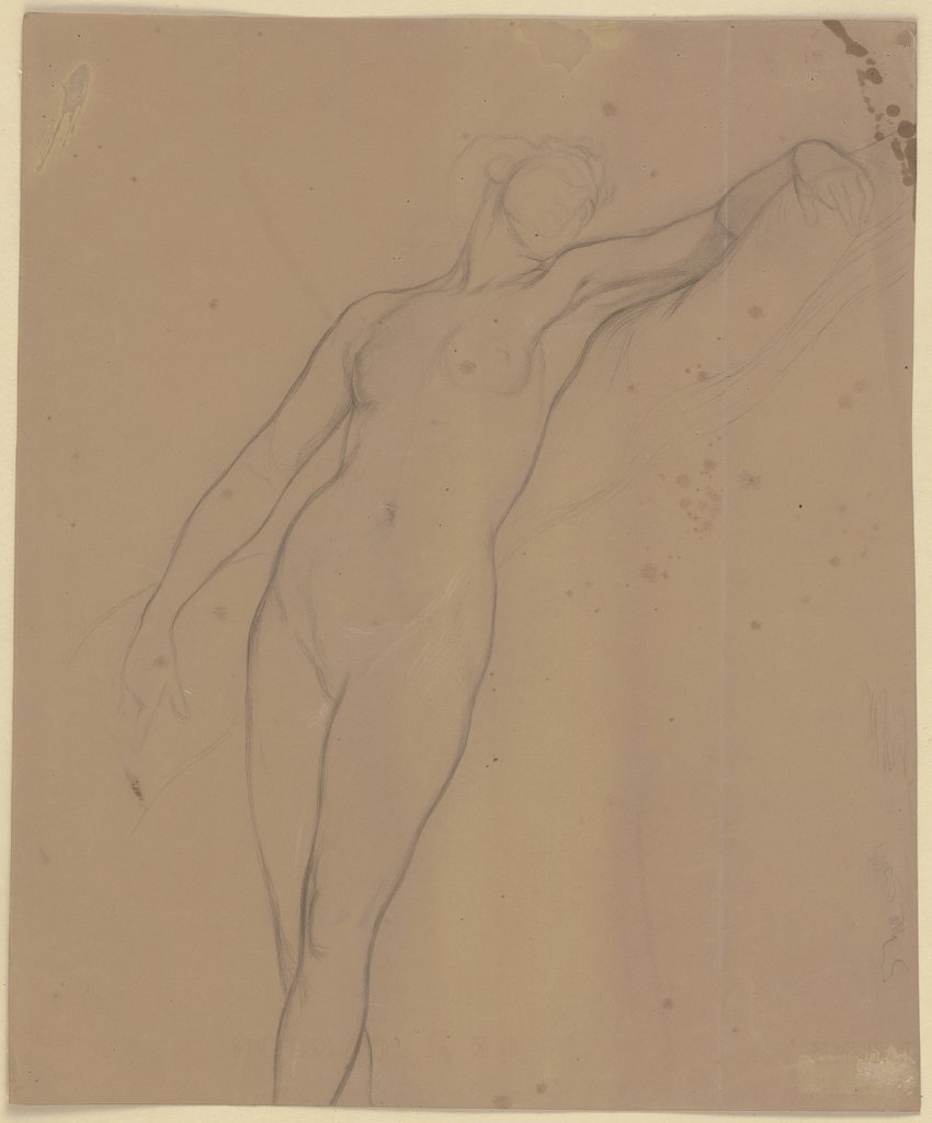 Ophelia as nude, Victor Müller