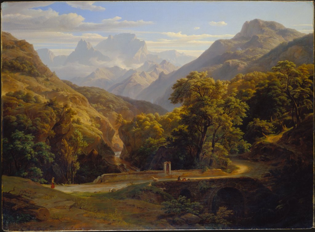 Mountainscape, Ernst Fries