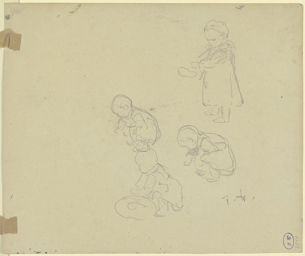 Studies of a child, Jacob Happ