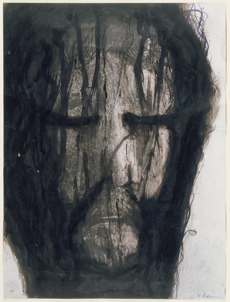 Head of Christ, Arnulf Rainer