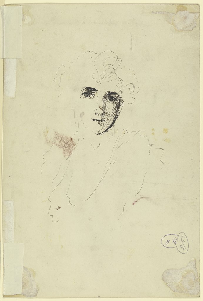 Female portrait, Jules Lunteschütz