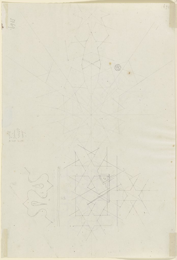 Geometrische Muster, Friedrich Maximilian Hessemer