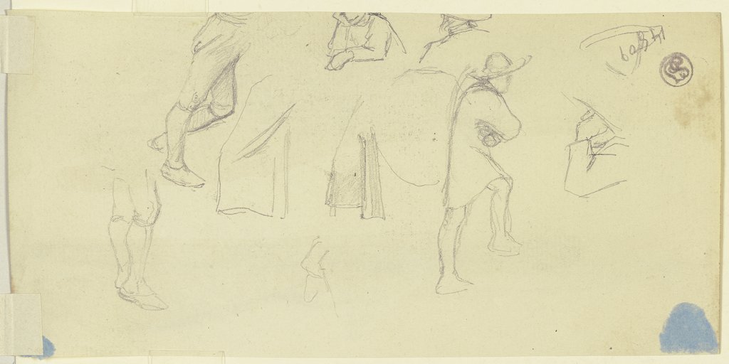 Study sheet: figures, Jakob Becker