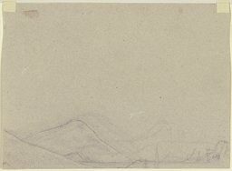 Ein ausgestrecktes und ein angewinkeltes Bein eines liegenden Aktes (Fragment), Jakob Becker
