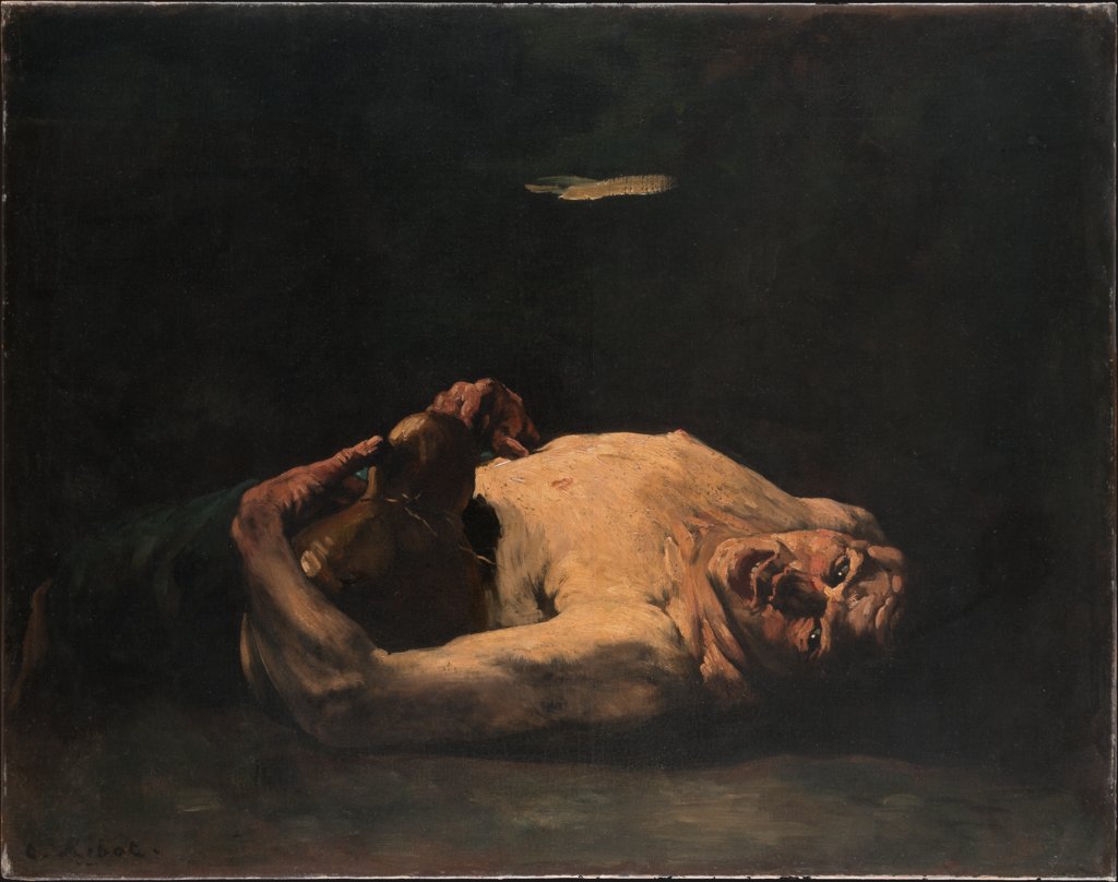 Die leere Flasche, Théodule Ribot