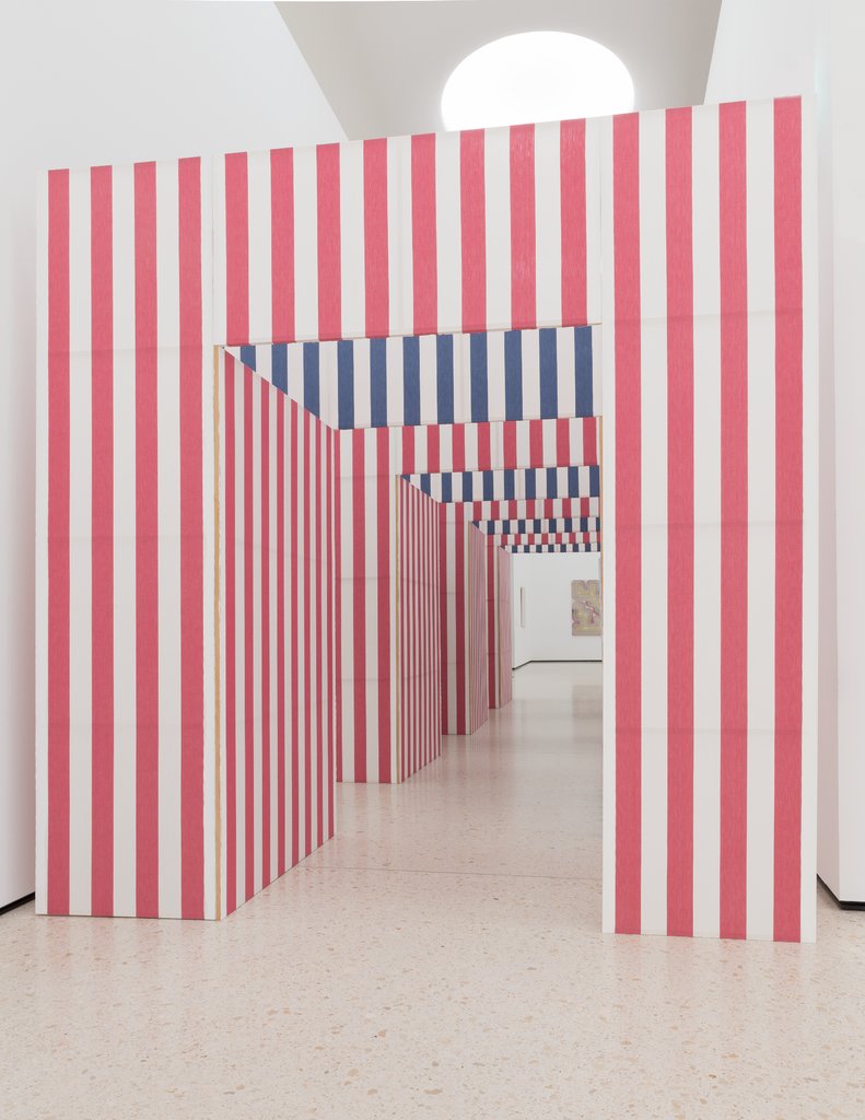 Chemin: Les Portes, Daniel Buren