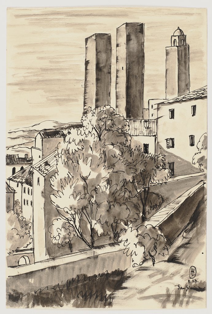 San Gimignano, Hermann Lismann