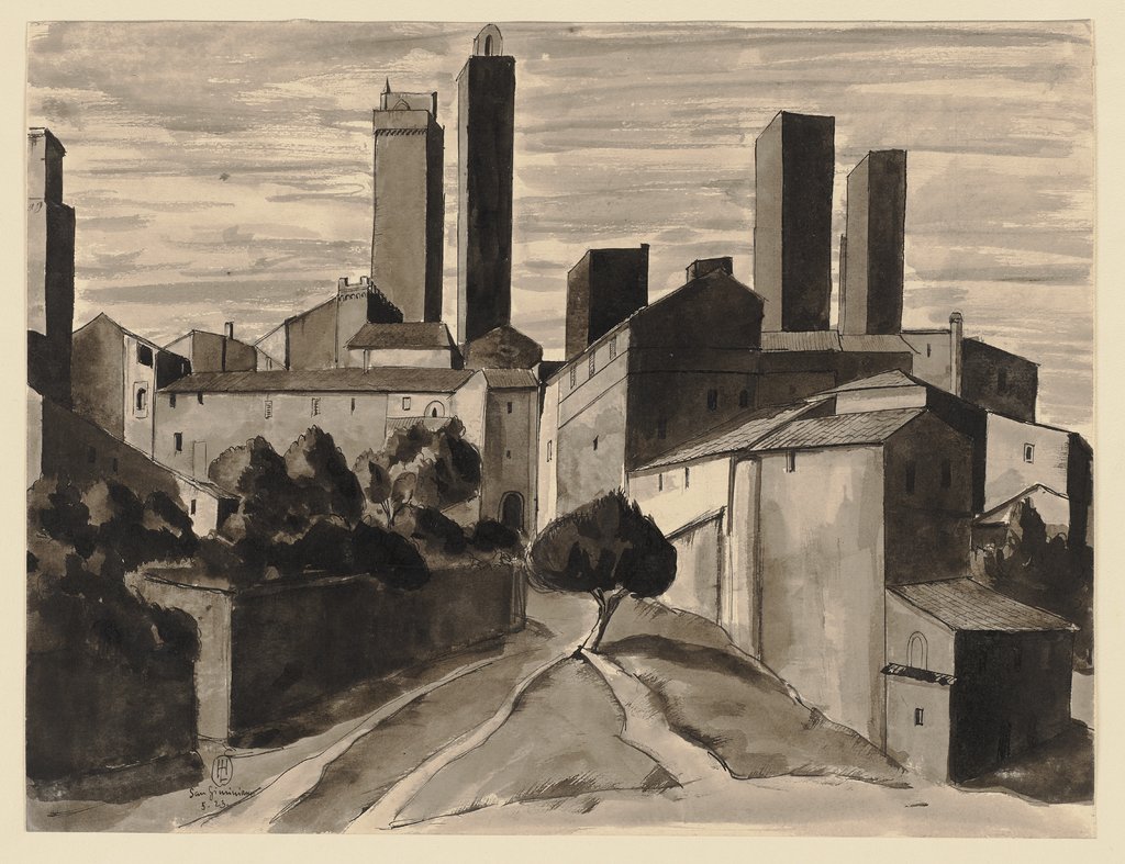 San Gimignano, Hermann Lismann