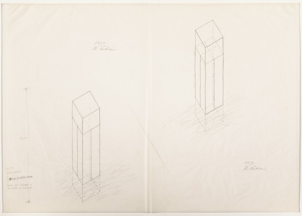 Four columns, Ulrich Rückriem