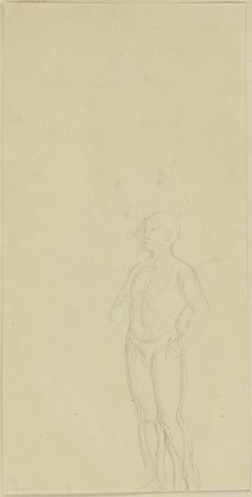 Male nude, Jakob Becker