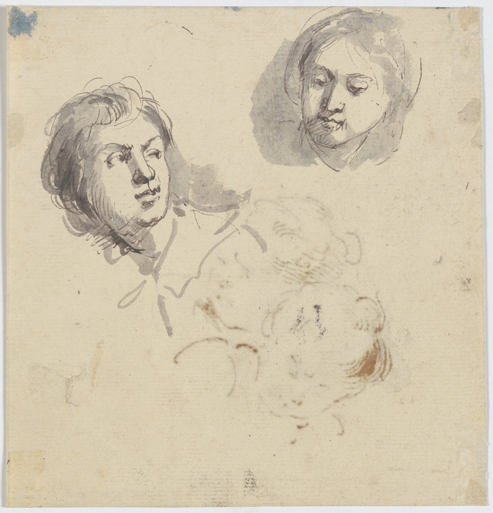 Two heads, Jacob de Wit