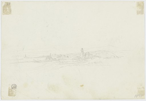 Landscape with church, Johann Christoph Erhard