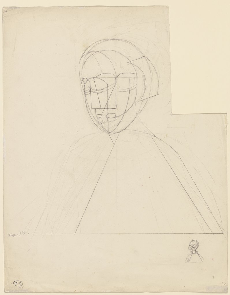 Constructed Head No. 1, Naum Gabo