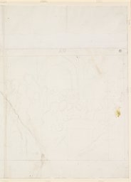 Erster Entwurf für das Gruppenbildnis der deutschen Künstler im Café Greco in Rom, Variante (?), rechte Hälfte, Carl Philipp Fohr