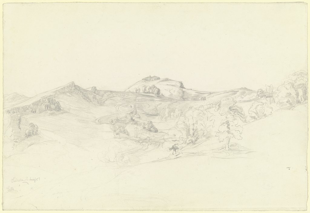 Civitella, das heutige Bellegra, Ludwig Metz