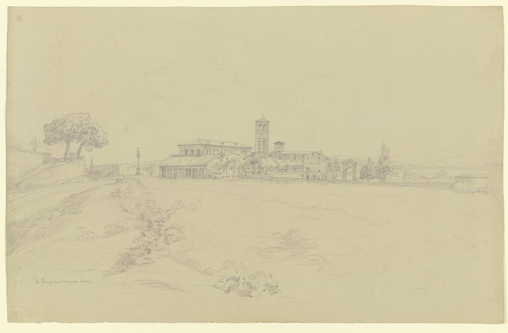 San Lorenzo fuori le mura, Ludwig Metz