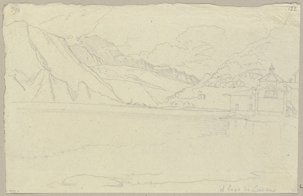 Lago di Lugano, Johann Anton Ramboux