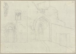 Stadttor von San Eraclio zu Montefalco, Johann Anton Ramboux
