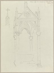 Hauptaltar in Santa Maria in Cosmedin, alla Bocca della Verita zu Rom genannt, Johann Anton Ramboux