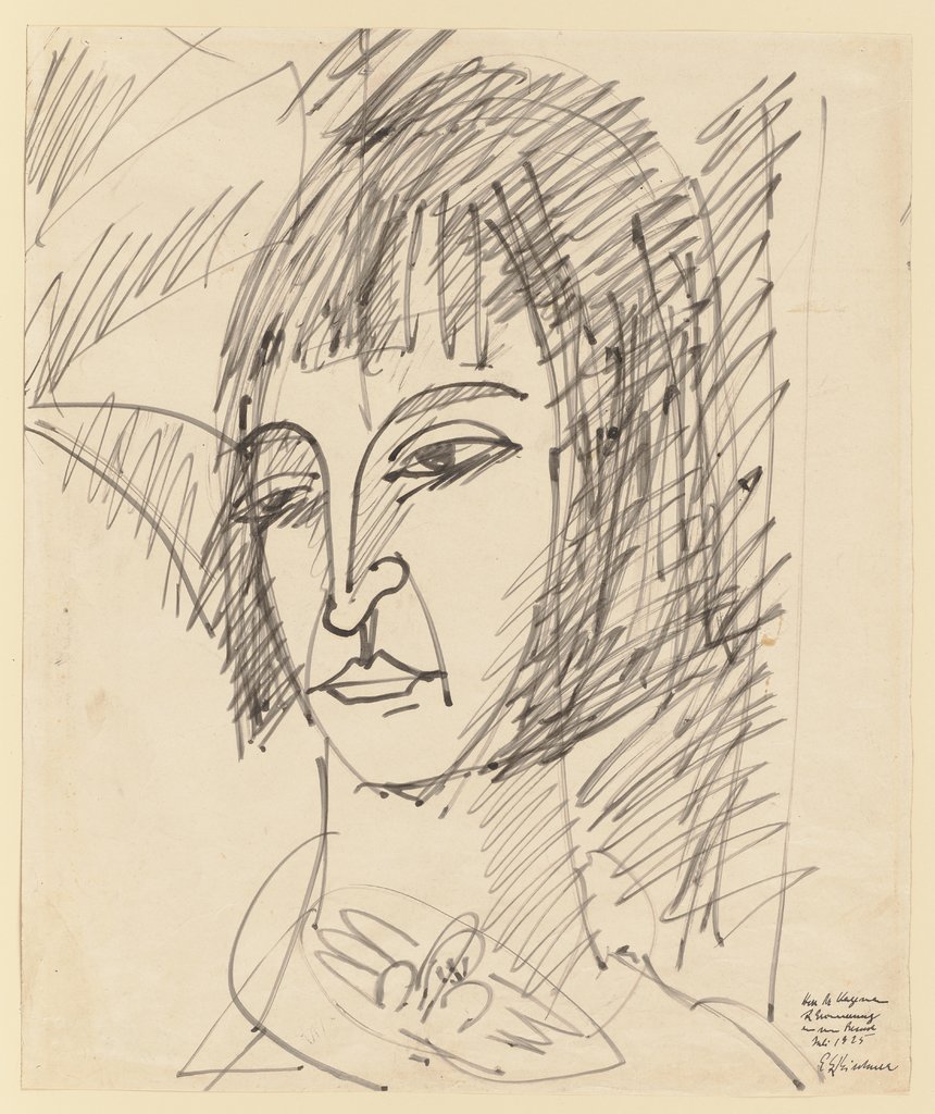 Bildnis Erna, Ernst Ludwig Kirchner