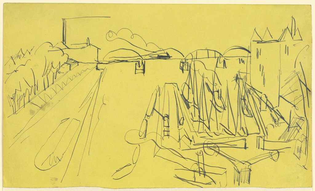 Westhafen Frankfurt am Main, Ernst Ludwig Kirchner