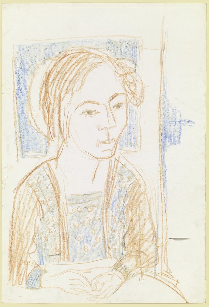 Sitzendes Mädchen, Ernst Ludwig Kirchner