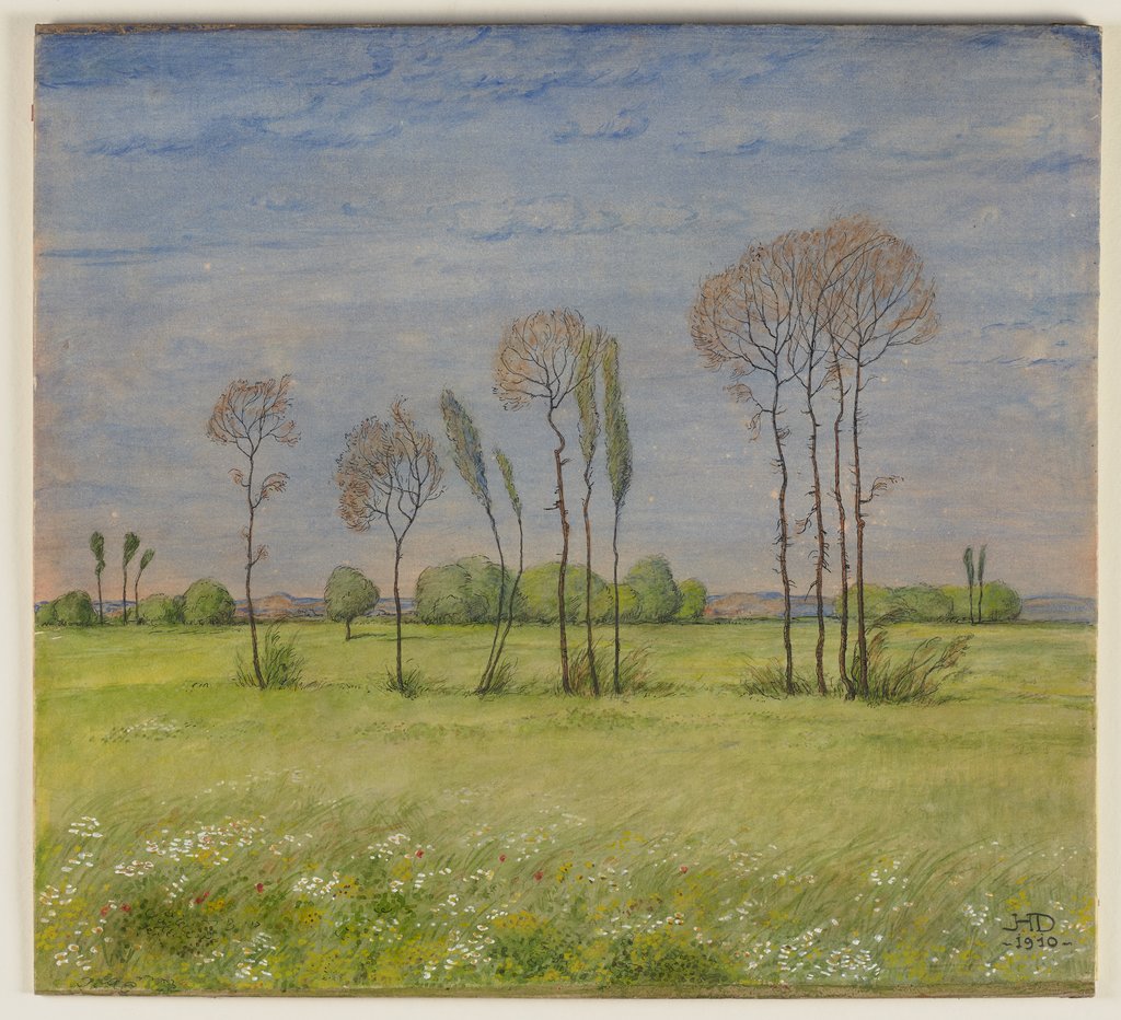 Frühlingslandschaft, Hermann Dumler