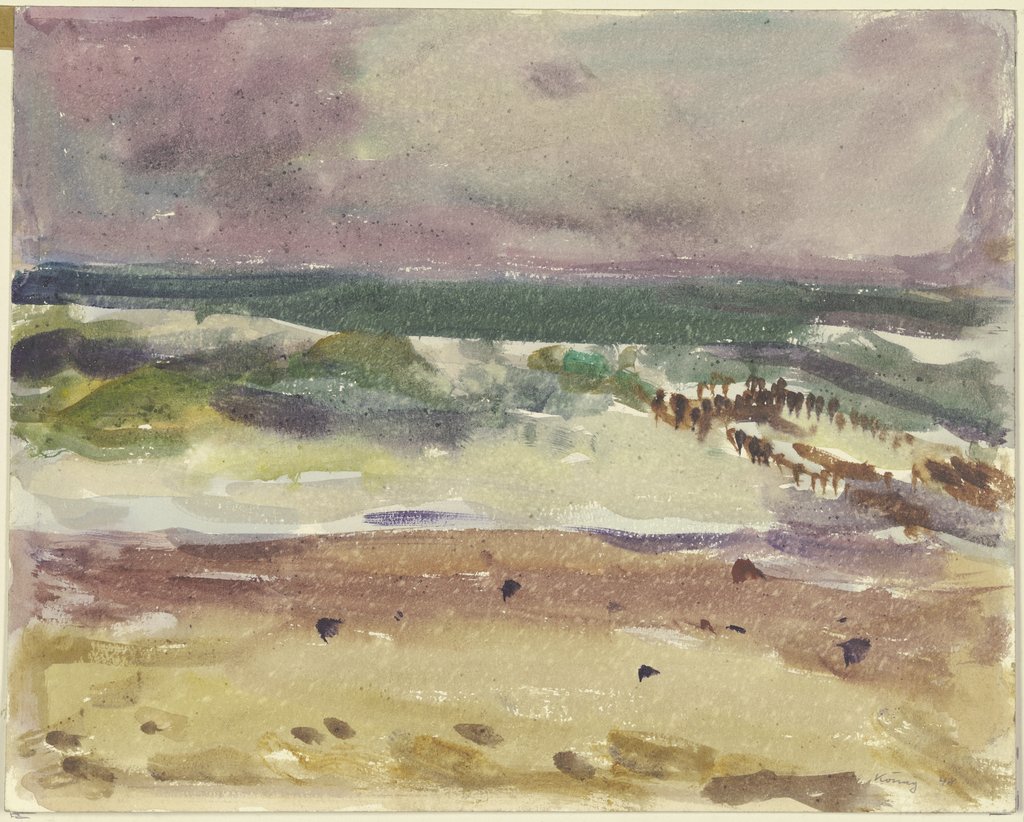 Surf (motif from Sylt), Arno König