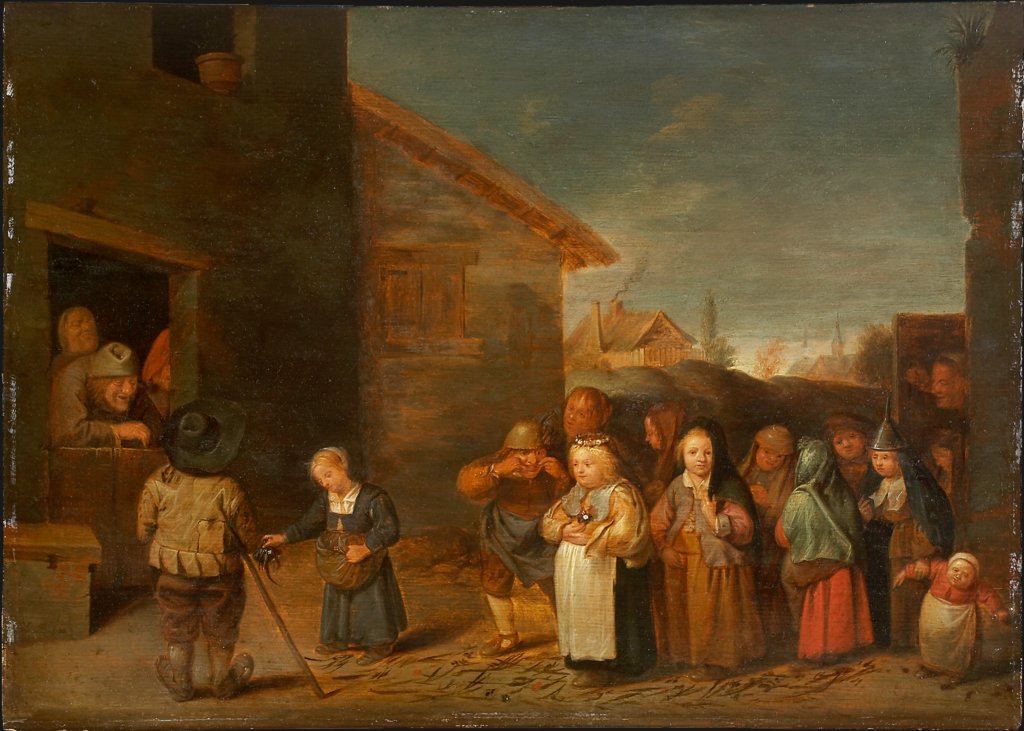 Kinderhochzeit, David Ryckaert III;  Umkreis