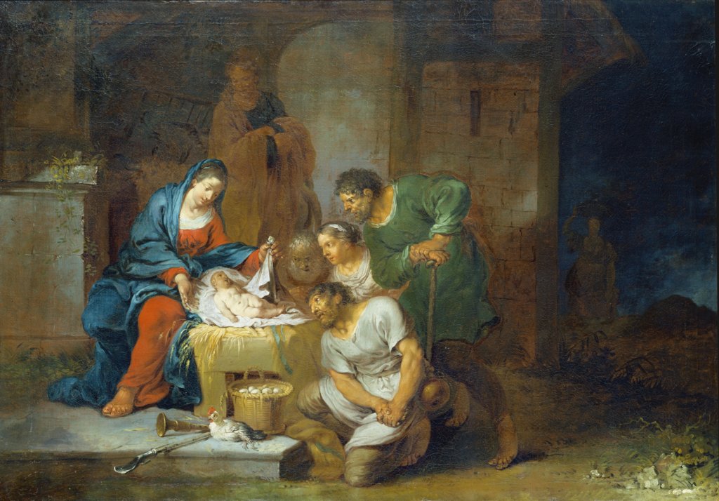 The Adoration of the Shepherds, Januarius Zick