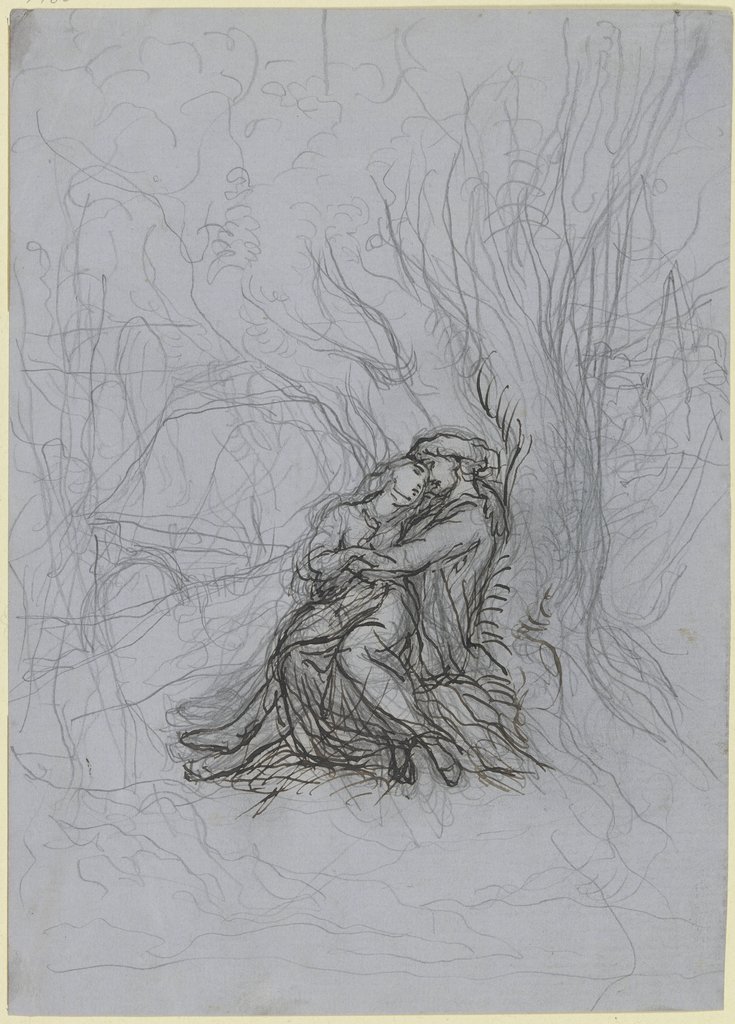 Lovers in the forest, Victor Müller