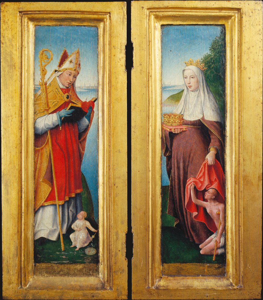 St Augustine and St Elizabeth, Dutch or Lower-Rhenish Master around 1510