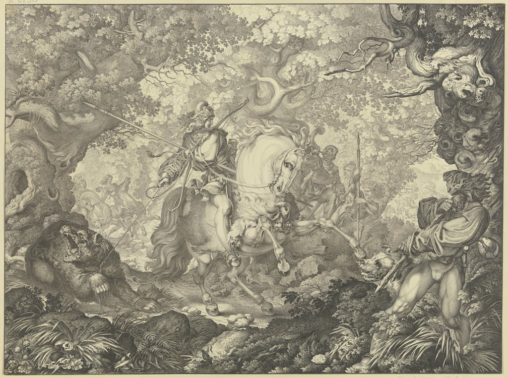 Siegfried mit dem Bären, Ferdinand Fellner