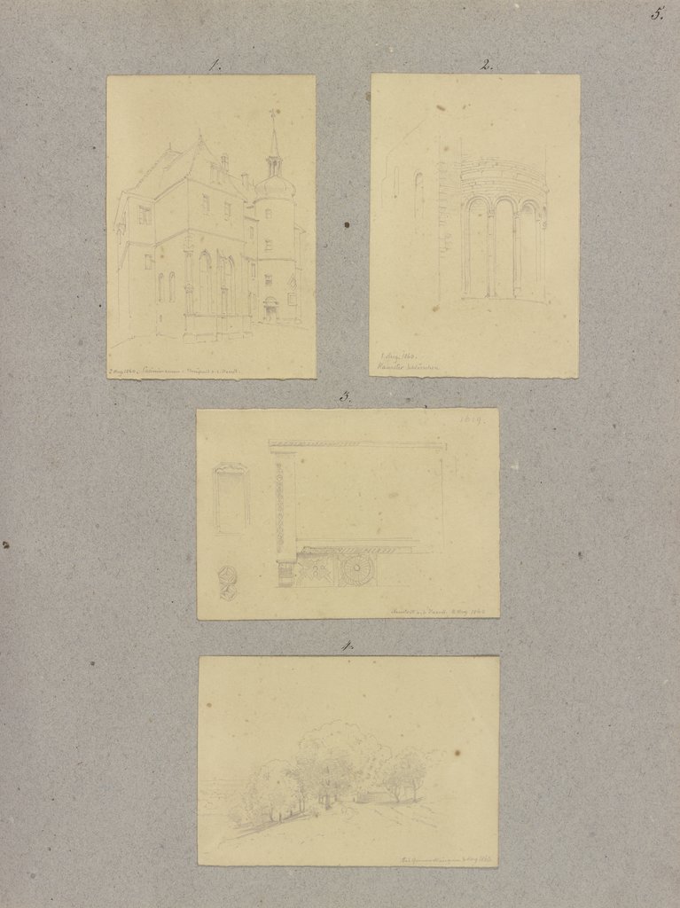 Klebebände, Band 20, Seite 5, Carl Theodor Reiffenstein