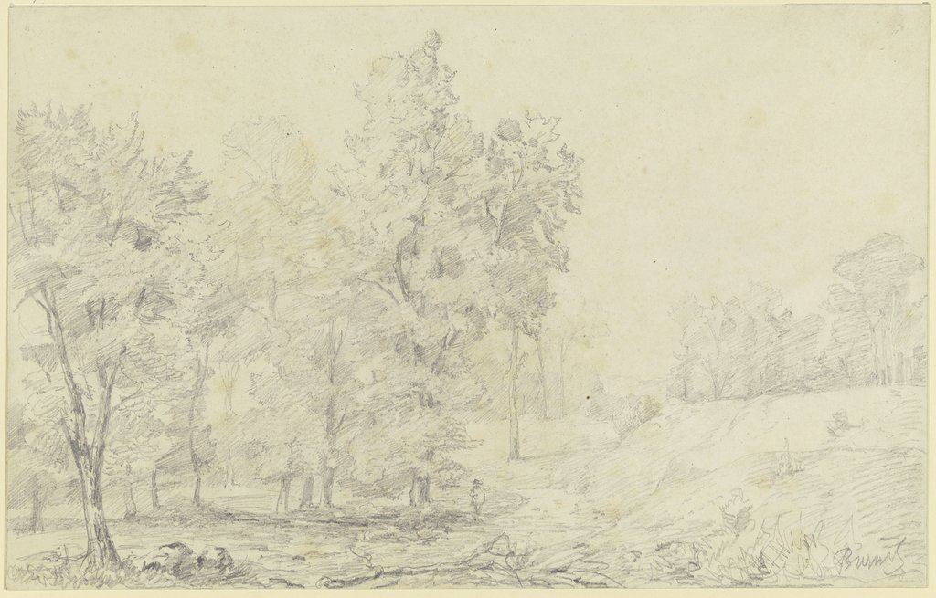 Baumlandschaft, Karl Peter Burnitz