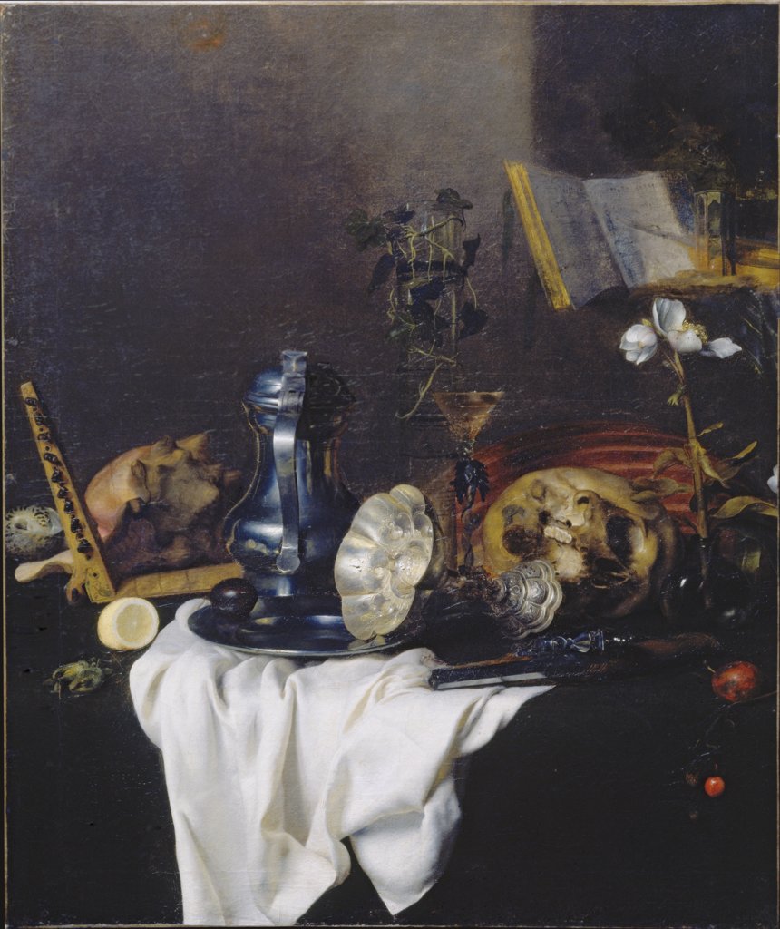 Vanitas Still Life, Peter Willebeeck