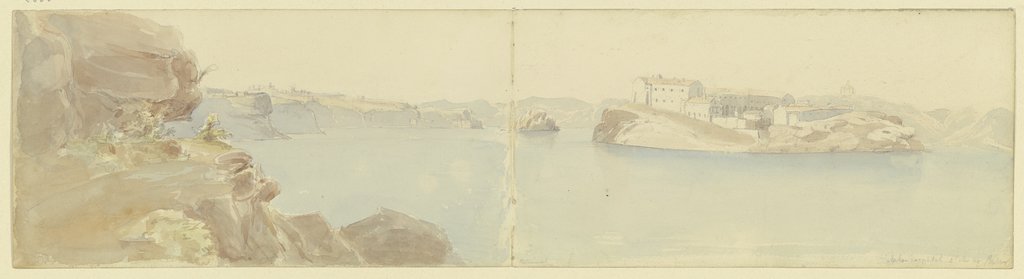 Landscape near Mahón, Karl Peter Burnitz