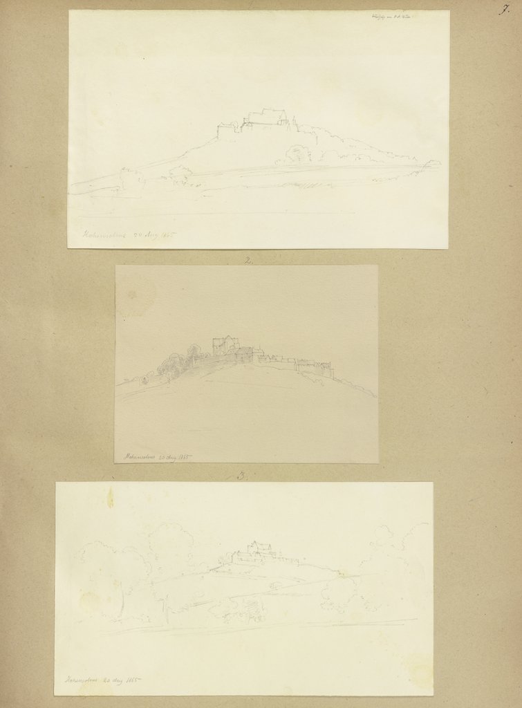 Klebebände, Band 25, Seite 7, Carl Theodor Reiffenstein