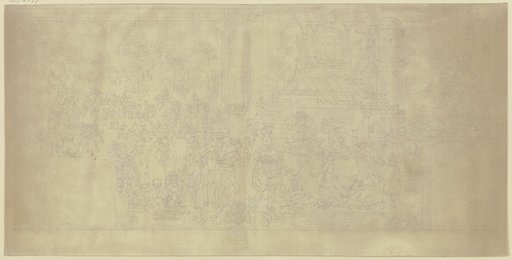 Ratgebs Anbetung der Heiligen drei Könige im Karmeliterkloster in Frankfurt am Main, Karl Kappes, after Christian Becker, after Jörg Ratgeb