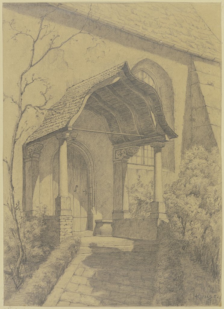 Prothyrum of a church, Hermann Kruse