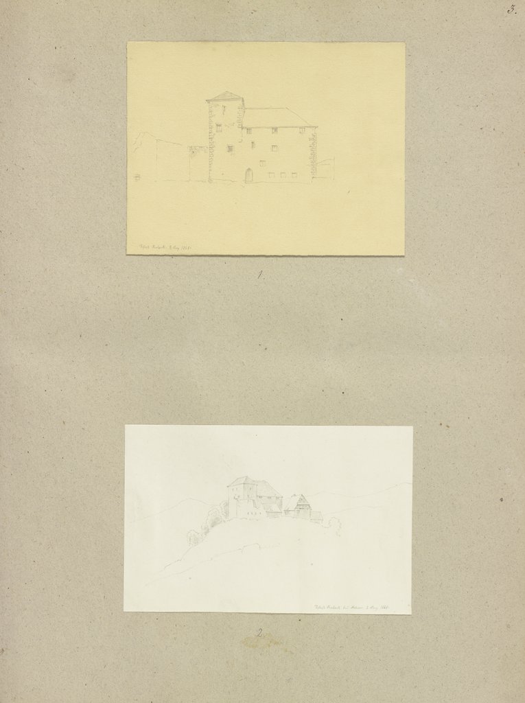 Klebebände, Band 28, Seite 3, Carl Theodor Reiffenstein