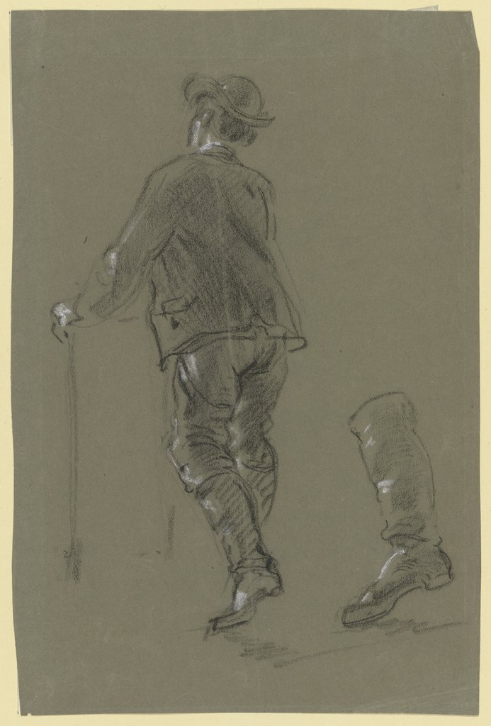 Schlittschuhläufer und Stiefel, Philipp Rumpf