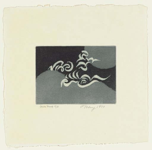 And this reviving herb whose tender green ..., Mark Tobey