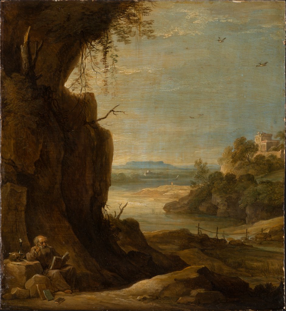 Southern Landscape with St Anthony the Hermit, David Teniers the Younger