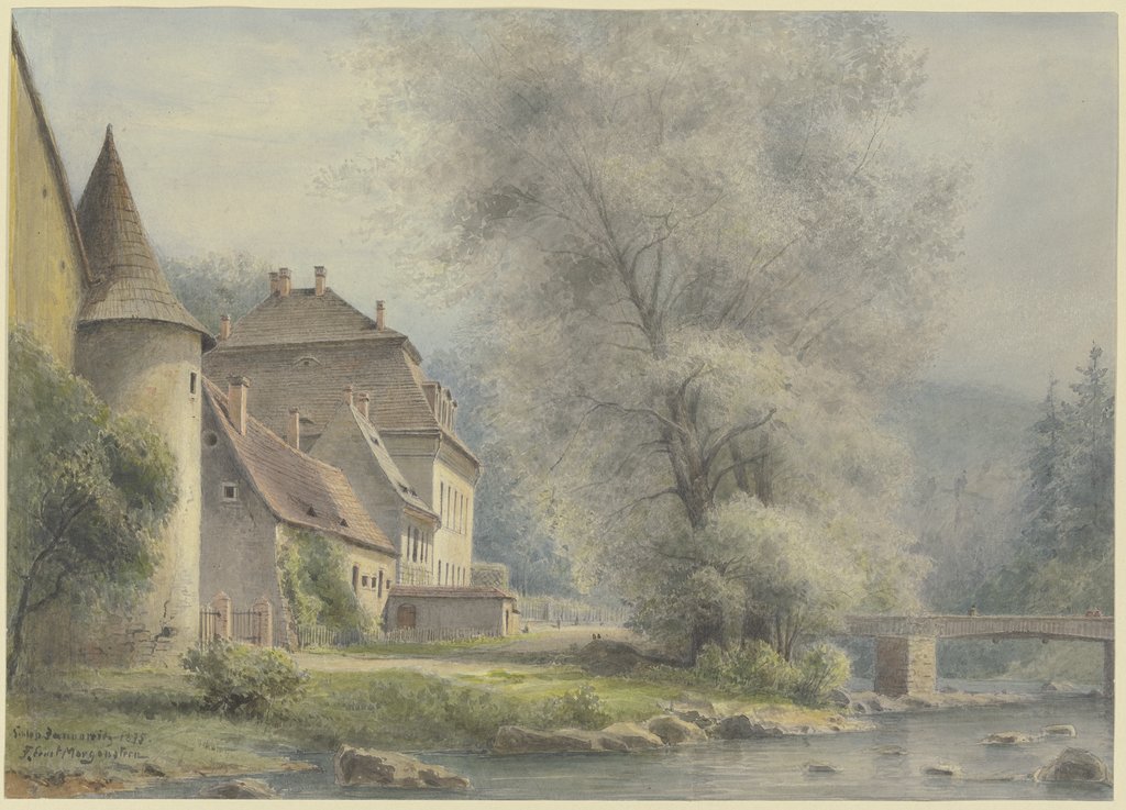 Janowitz castle, Ernst Morgenstern