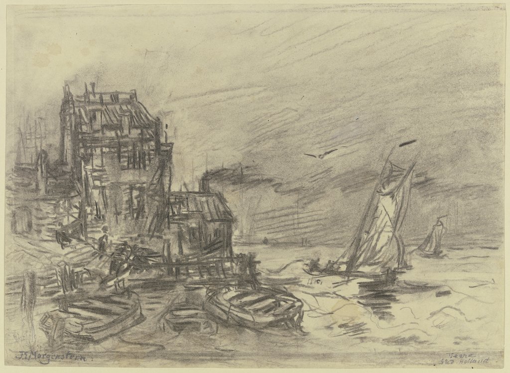 Hafen in Veere, Ernst Morgenstern