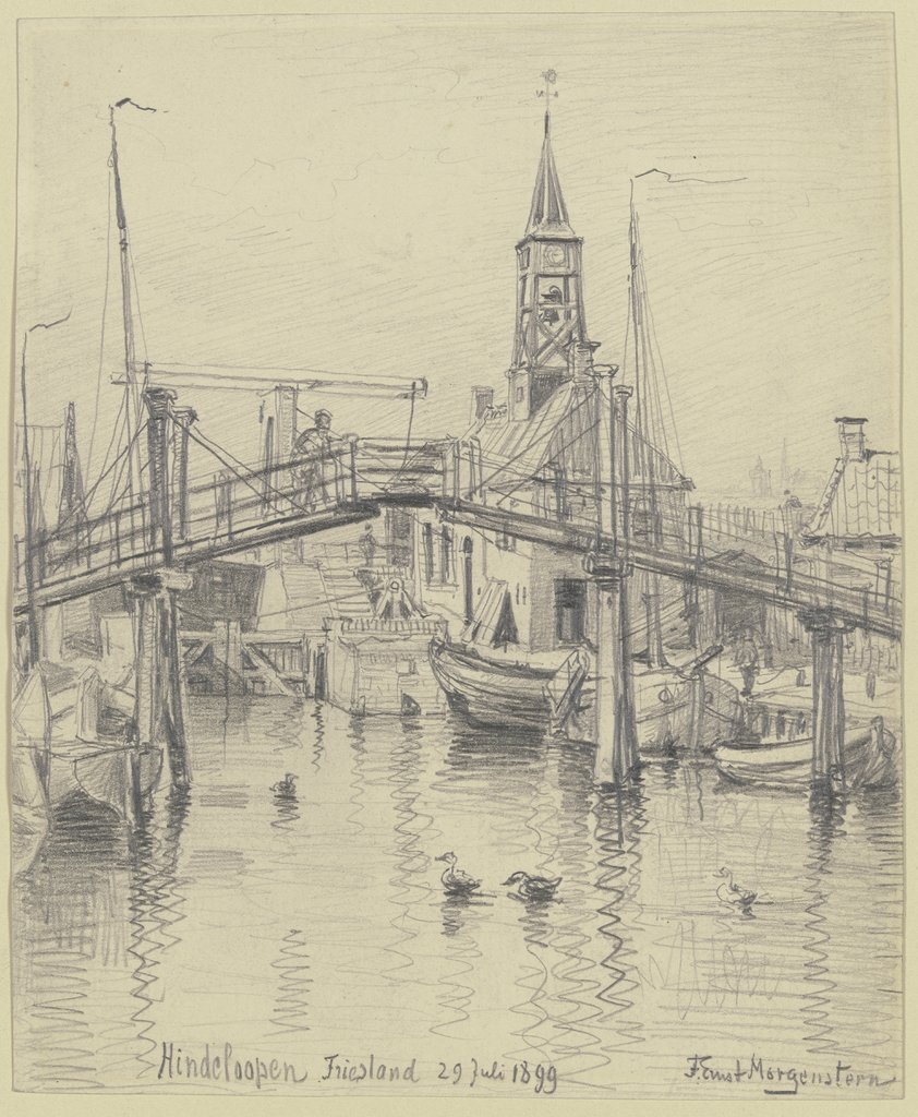 Hindeloopen in Friesland, Ernst Morgenstern