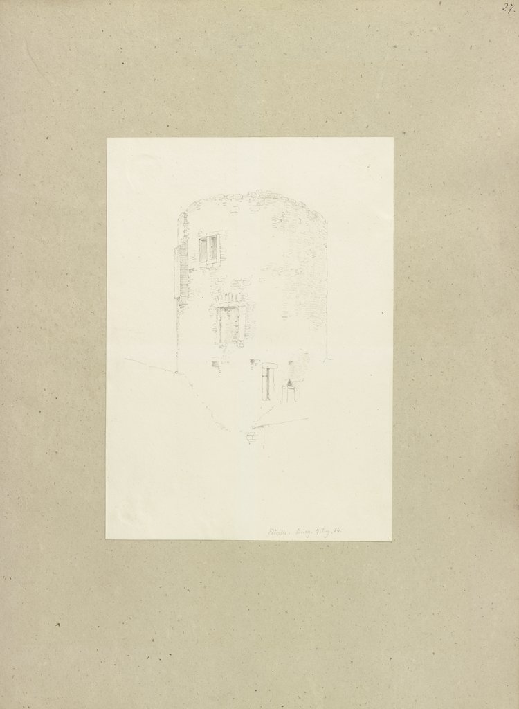 Klebebände, Band 39, Seite 27, Carl Theodor Reiffenstein