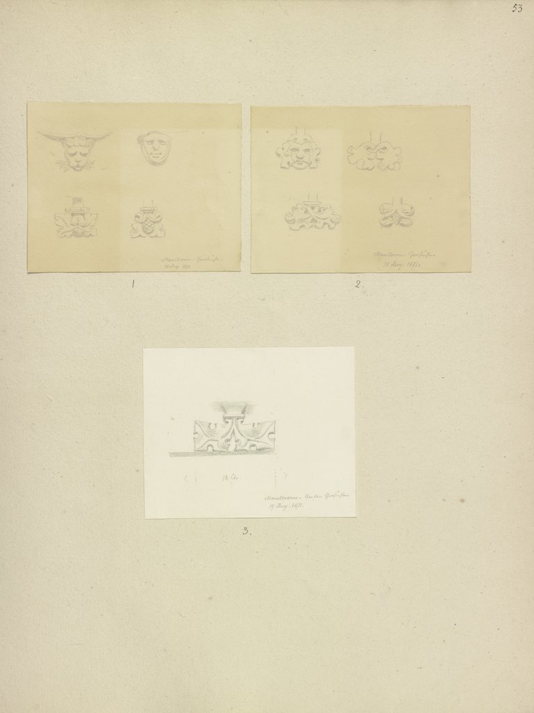 Klebebände, Band 30, Seite 53, Carl Theodor Reiffenstein